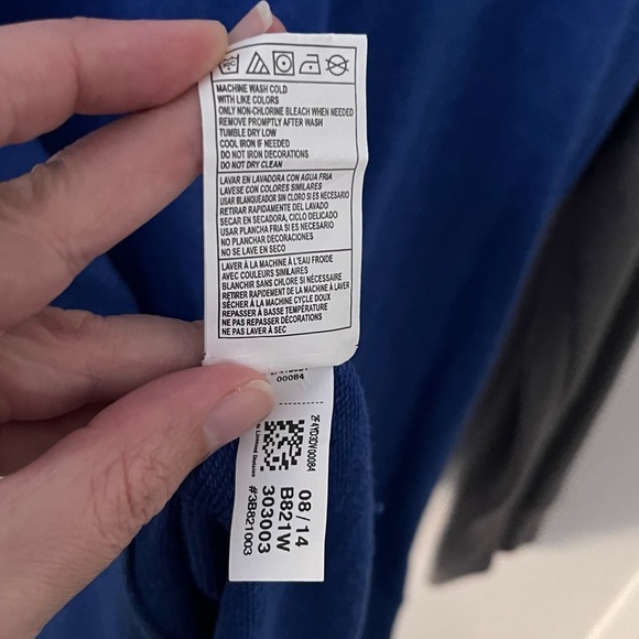 NBA Golden State Warriors Adidas Women’s Pullover Long Sleeve Shirt Blue Gray XL - Picture 8 of 11